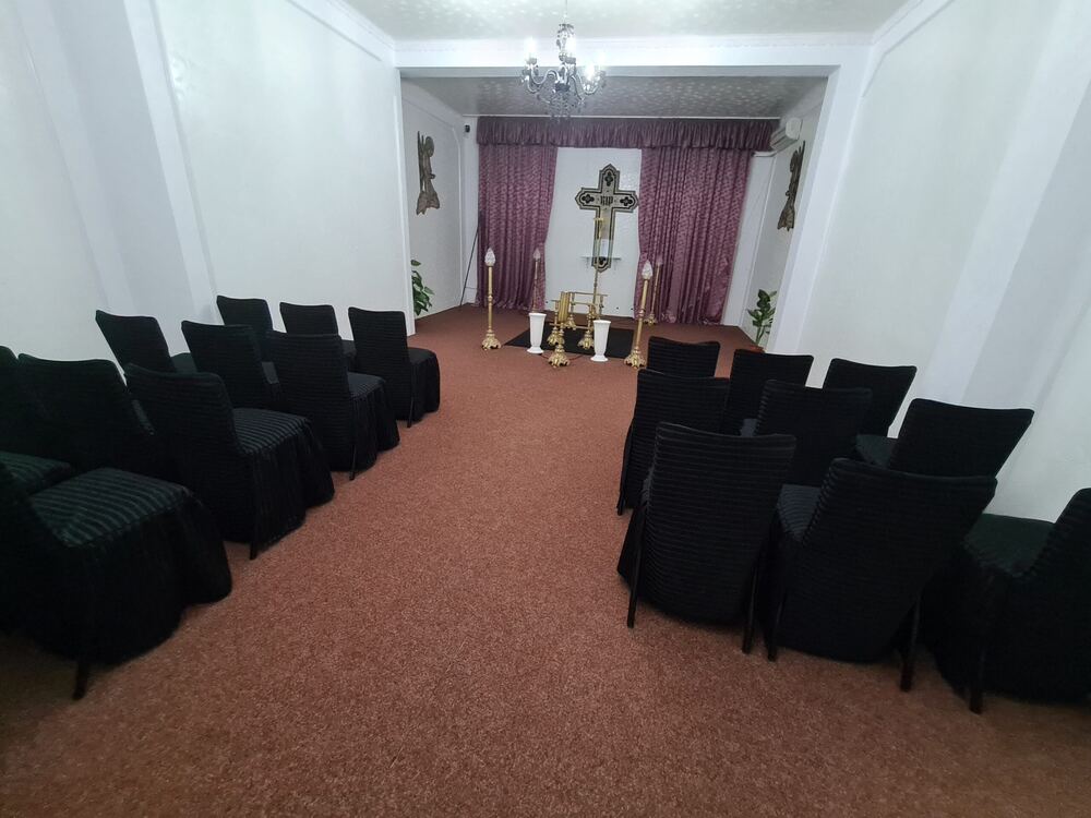 Sală de priveghi solemnă Casa Rostyl Timișoara